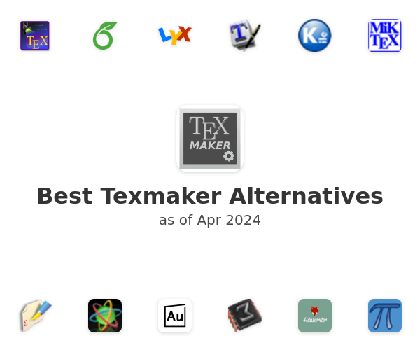 Best Texmaker Alternatives