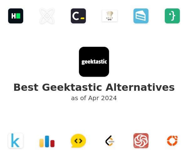 Best Geektastic Alternatives