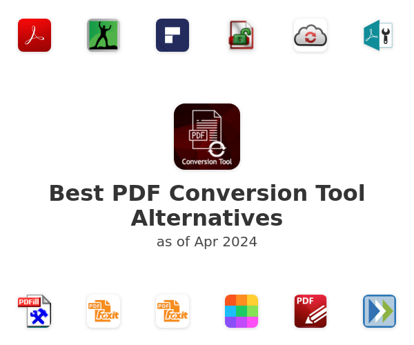 Best PDF Conversion Tool Alternatives