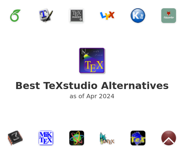 Best TeXstudio Alternatives