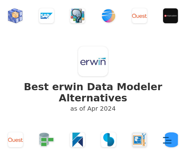 Best erwin Data Modeler Alternatives