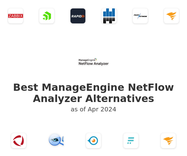 Best ManageEngine NetFlow Analyzer Alternatives