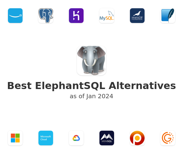 Best ElephantSQL Alternatives