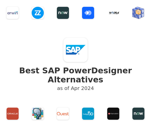 Best SAP PowerDesigner Alternatives