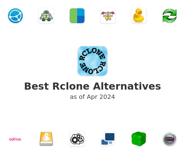 Best Rclone Alternatives