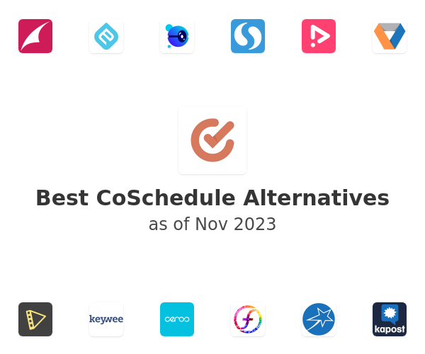 Best CoSchedule Alternatives