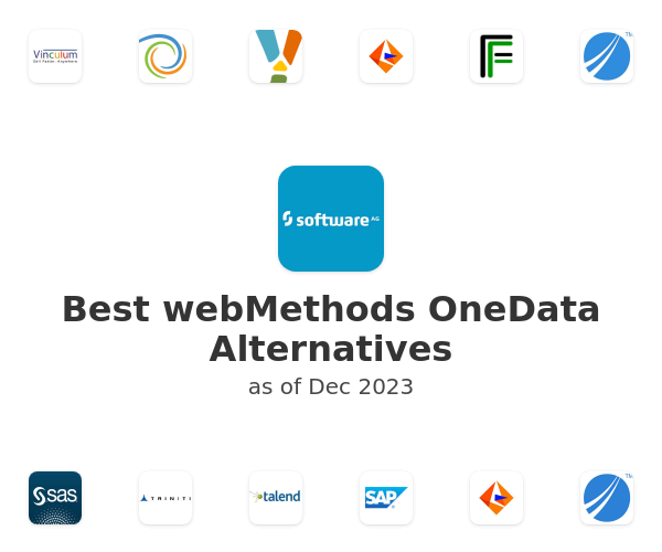 Best webMethods OneData Alternatives