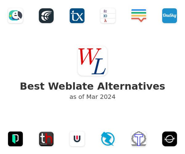 Best Weblate Alternatives