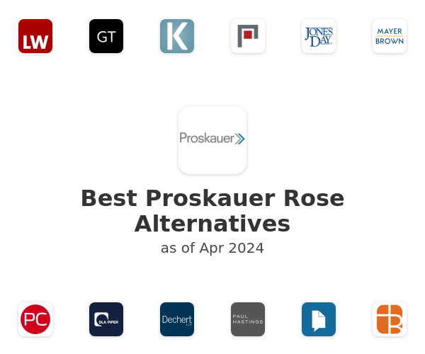 Best Proskauer Rose Alternatives