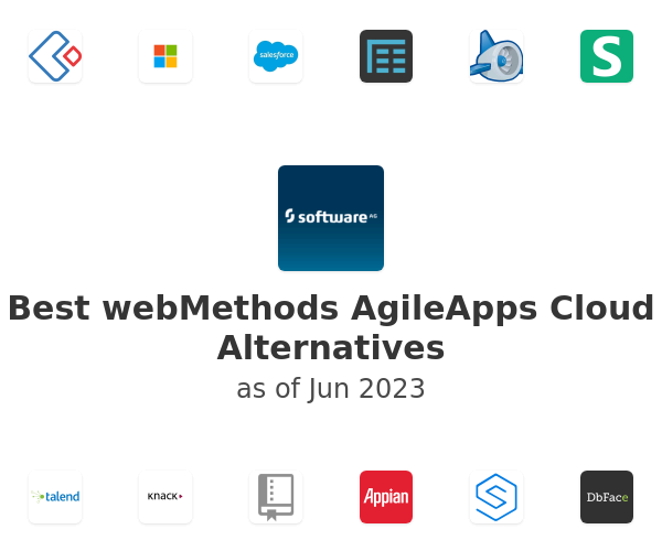 Best webMethods AgileApps Cloud Alternatives