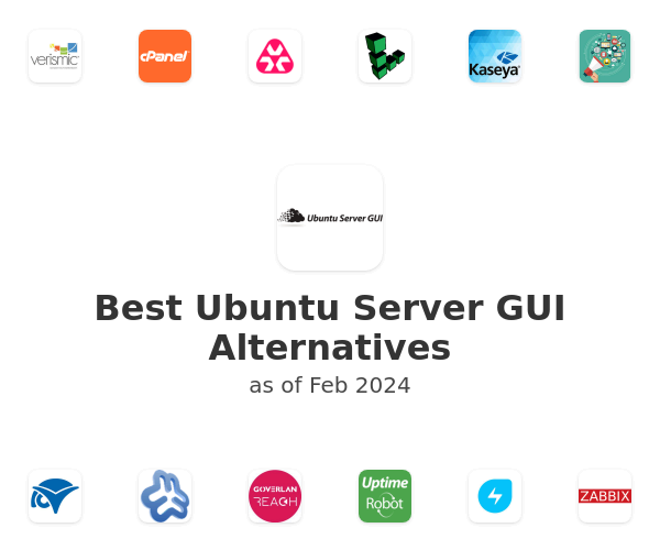 Best Ubuntu Server GUI Alternatives