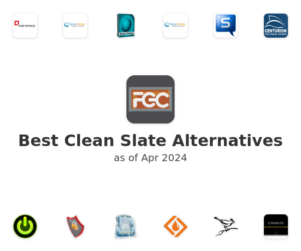 Best Clean Slate Alternatives