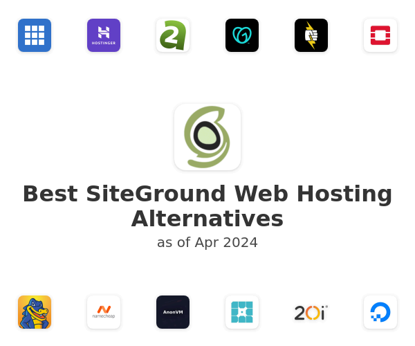 Best SiteGround Web Hosting Alternatives