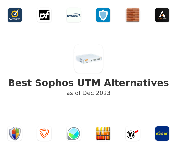 Best Sophos UTM Alternatives