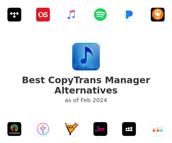 Best CopyTrans Manager Alternatives