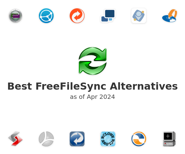 Best FreeFileSync Alternatives