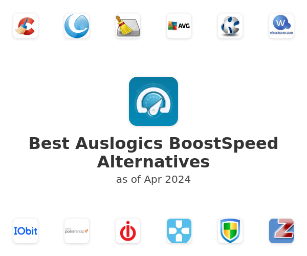 Best Auslogics BoostSpeed Alternatives