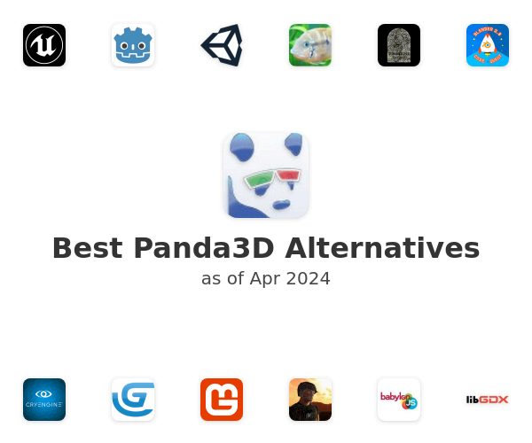 Best Panda3D Alternatives