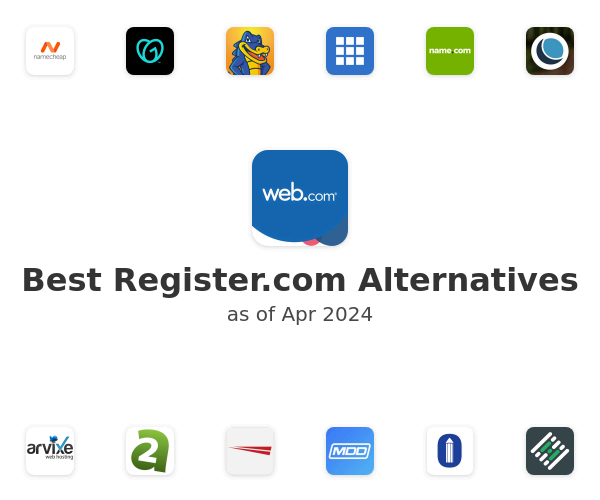 Best Register.com Alternatives