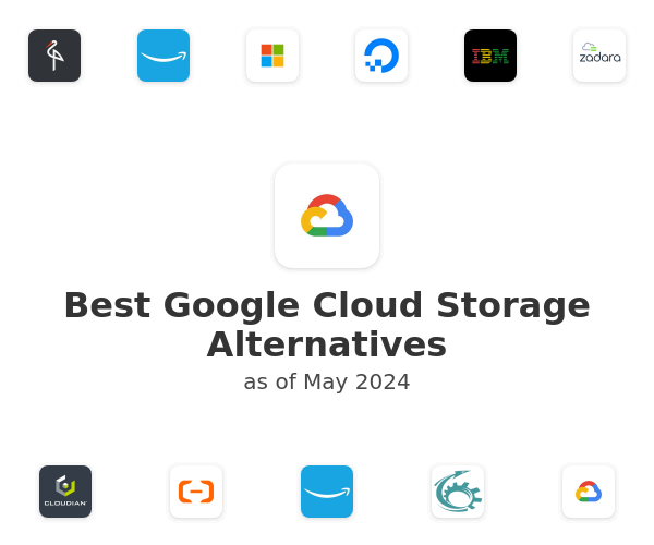 Best Google Cloud Storage Alternatives