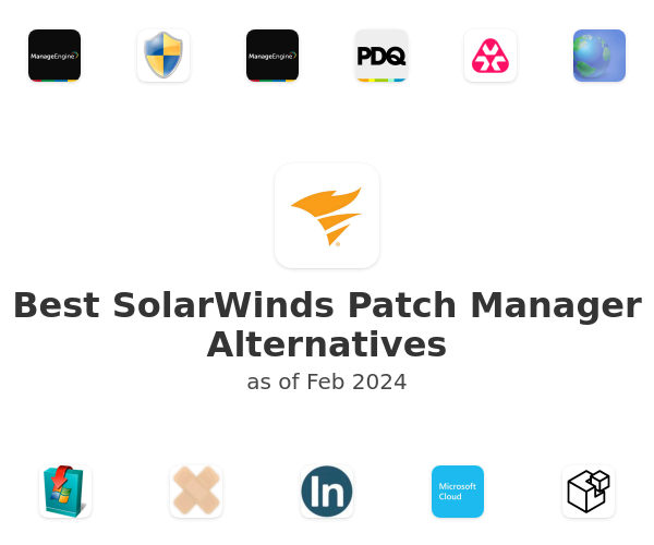 Best SolarWinds Patch Manager Alternatives
