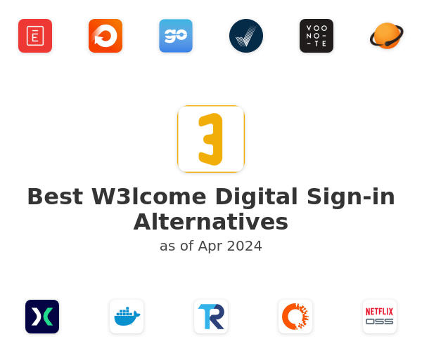 Best W3lcome Digital Sign-in Alternatives