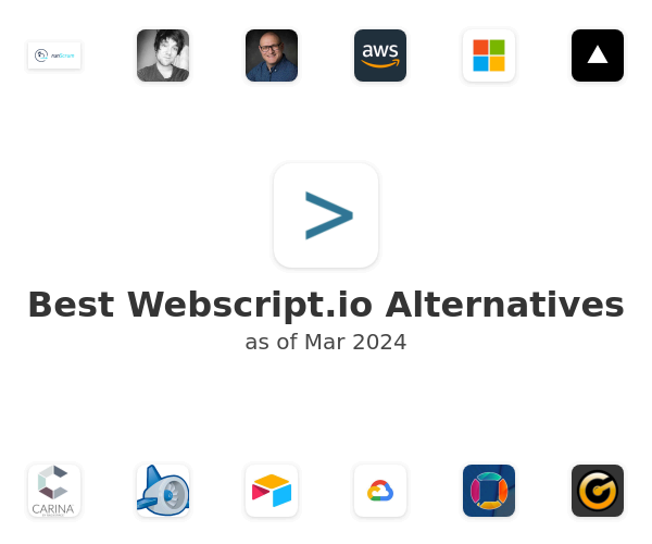 Best Webscript.io Alternatives