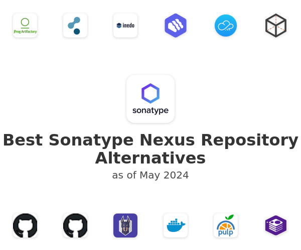 Best Sonatype Nexus Repository OSS Alternatives