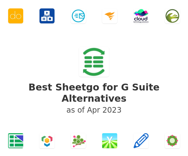 Best Sheetgo for G Suite Alternatives