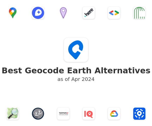 Best Geocode Earth Alternatives