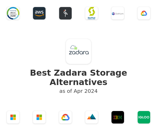 Best Zadara Storage Alternatives