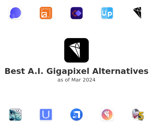 Best A.I. Gigapixel Alternatives