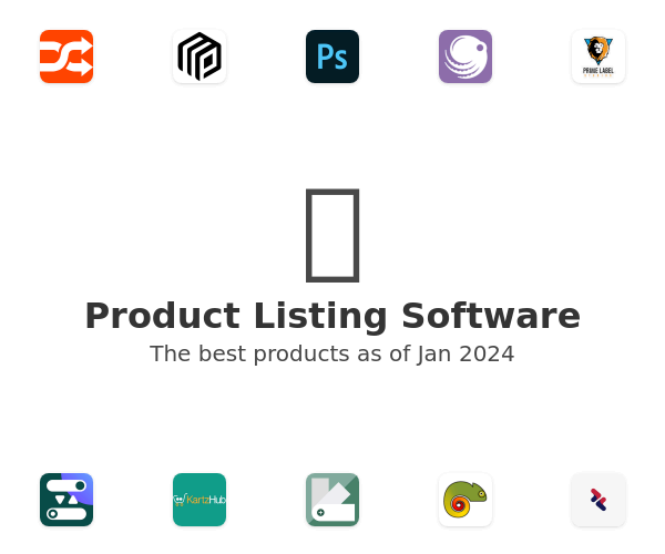 Product Listing Software