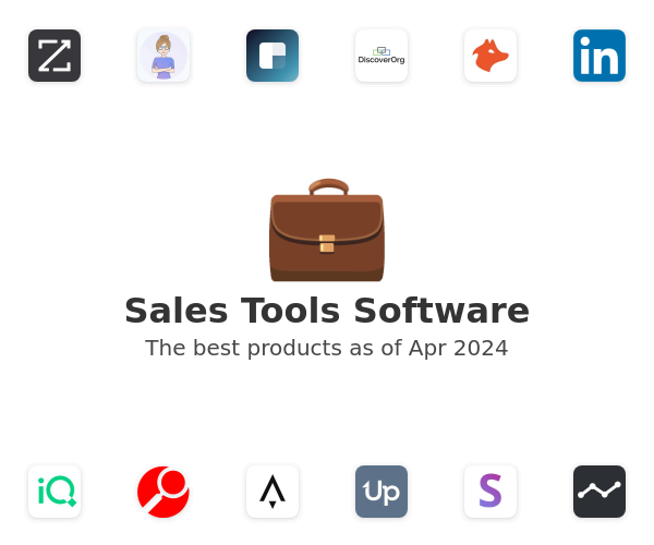 Sales Tools Software