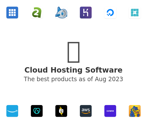 The best Cloud Hosting Software based on 2,556 factors (2021)