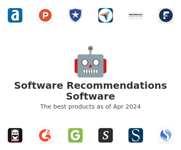 Software Recommendations Software