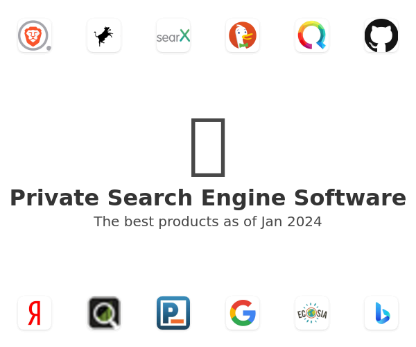 Private Search Engine Software