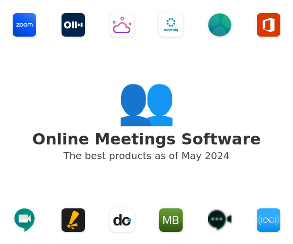 Online Meetings Software