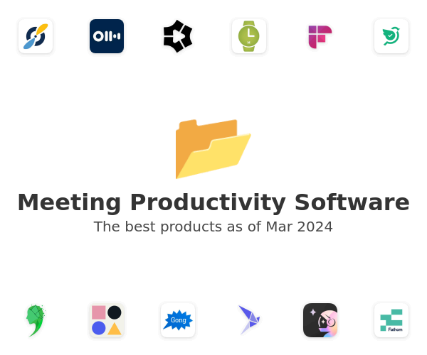 Meeting Productivity Software