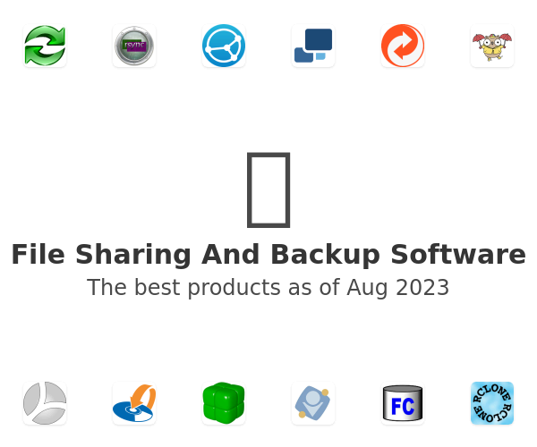 File Sharing And Backup Software