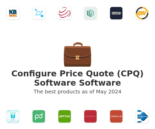 Configure Price Quote (CPQ) Software Software