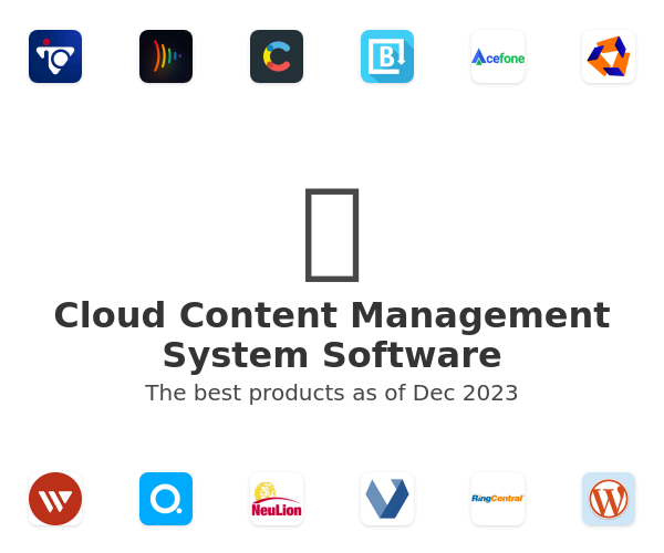 Cloud Content Management System Software