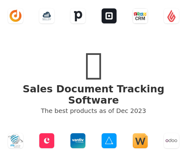 Sales Document Tracking Software