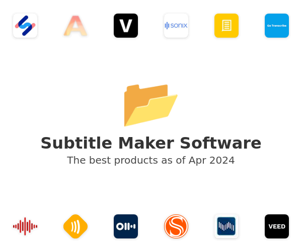 Subtitle Maker Software