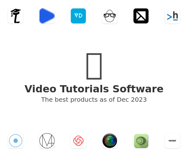 Video Tutorials Software