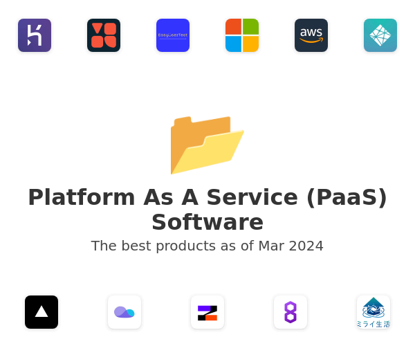 Platform As A Service (PaaS) Software