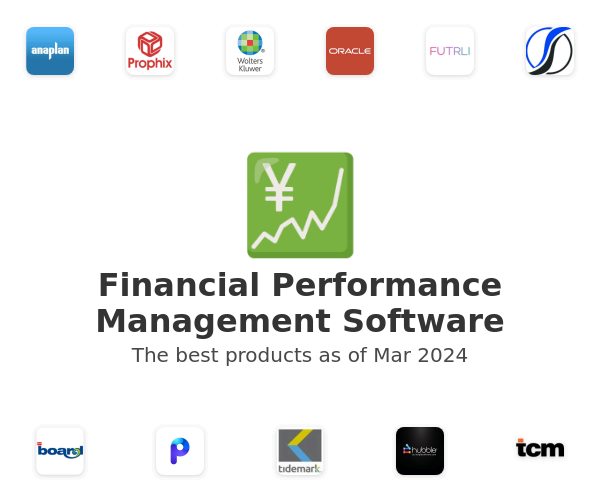 Financial Performance Management Software