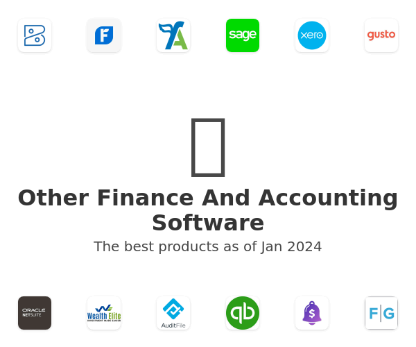 Other Finance And Accounting Software