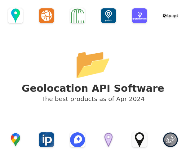 Geolocation API Software