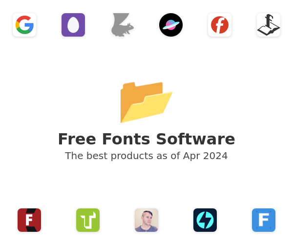 Free Fonts Software